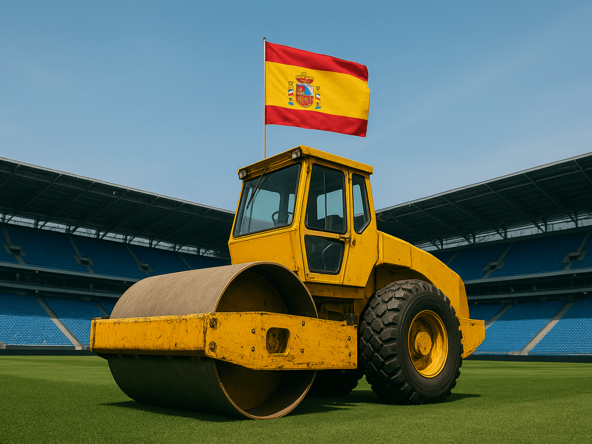 España, una apisonadora camino del&nbsp;Mundial